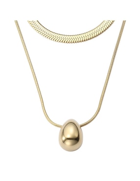 Collar De Gota Enso Necklace Gold