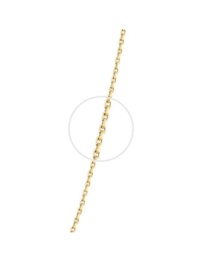 Collar con dije de corazón Abba Joyas de oro 10 K