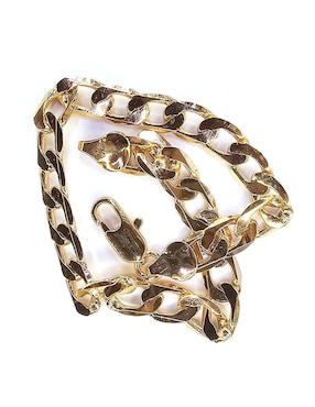 Pulsera Moon de oro laminado Cubano