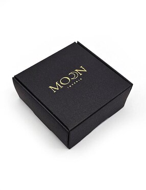 Pulsera Moon de oro laminado 8 K Eslabón Grande con acabado baño de oro