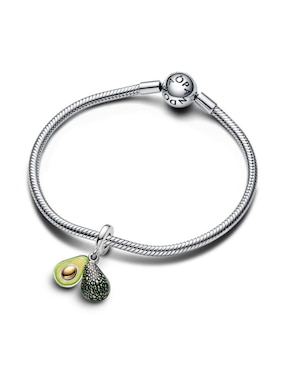 Charm de aguacate Pandora moments de plata P 925