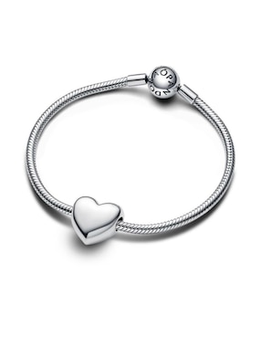 Charm de corazón Pandora moments de plata P 925