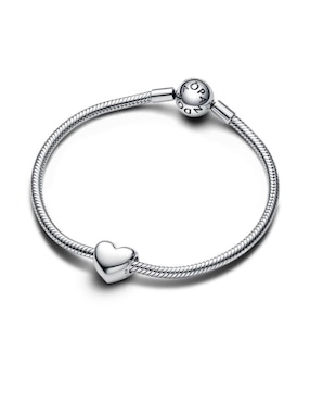 Charm de corazón Pandora moments de plata P 925