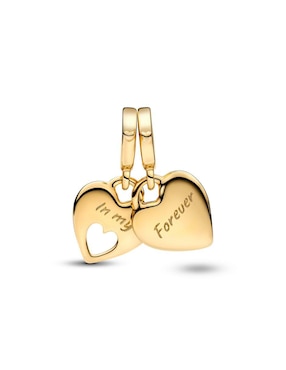 Charm de corazón Pandora moments de plata P 925