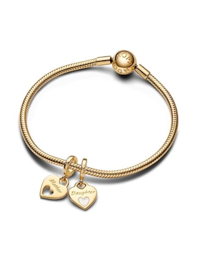 Charm de corazón Pandora moments de plata P 925