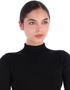 Set de aretes Nine West Metal Ears con acabado brillante