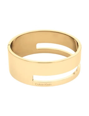 Brazalete Calvin Klein Geometric Essentials con acabado brillante