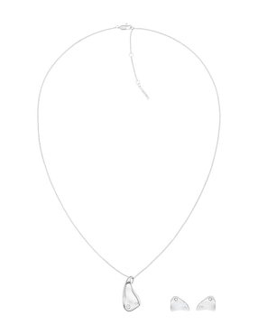 Aretes y collar Calvin Klein Cherished