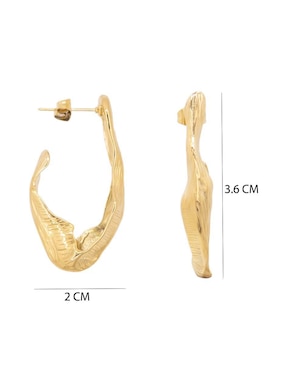 Aretes Oro Angelus