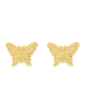 Broqueles de mariposa Oro Angelus de oro con acabado brillante