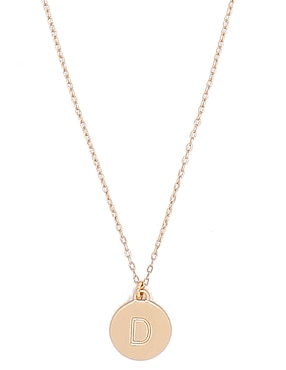 Collar de letra d Kate Spade