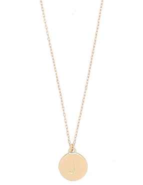 Collar de letra j Kate Spade