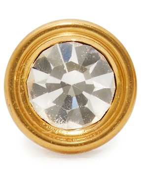 Broqueles circulares Kate Spade con acabado brillante cristal