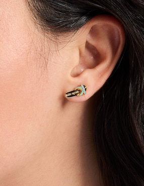 Broqueles de sandalia Kate Spade Away We Go con acabado brillante