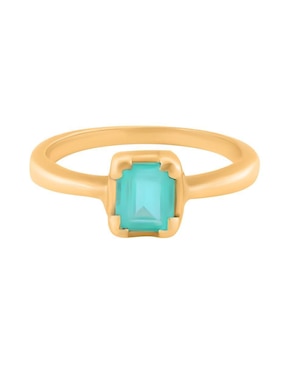 Anillo Gladkova Joyería 14 K De Oro Esmeralda