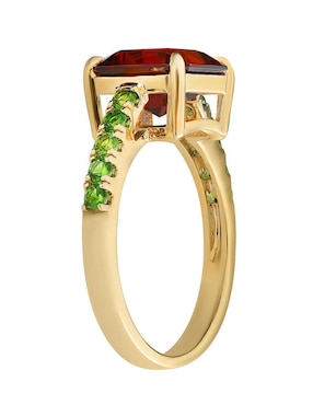 Anillo Gladkova Joyería 14 k de oro turmalina brillante