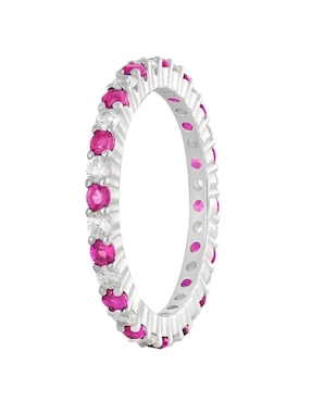 Anillo Gladkova Joyería P 925 de plata rubí brillante