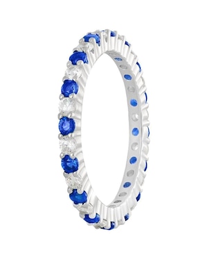 Anillo Gladkova Joyería P 925 de plata zafiro brillante
