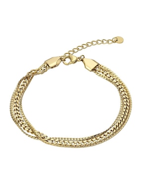 Pulsera Enso Bracelet Gold Con Acabado Pulido