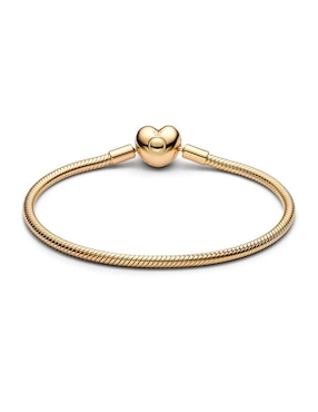 Brazalete Pandora de plata P 925 Moments con acabado baño de oro