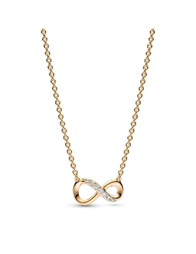 Collar de infinito Pandora de plata P 925