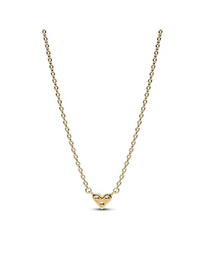 Collar de corazón Pandora de plata P 925