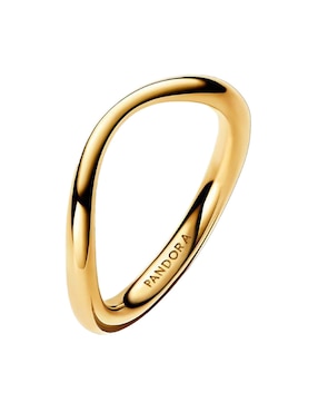 Anillo Pandora Essence de plata P 925 con acabado baño de oro