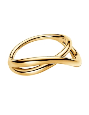 Anillo Pandora Essence de plata P 925 con acabado baño de oro