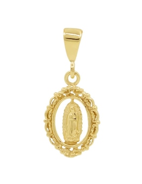 Dije De Virgen Oro Angelus De Plata P.925