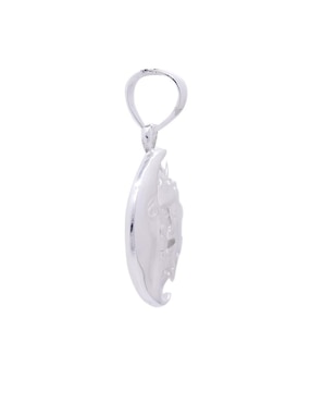 Dije de luna Oro Angelus de plata P 925