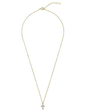 Collar de cruz Sofia Blum de plata P 925