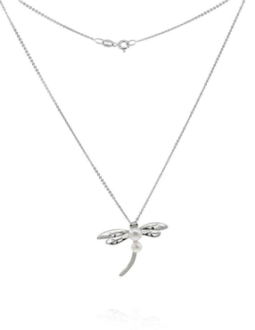 Colgante Y Dije de libélula Mayfer Joyería nupcial de plata P 925