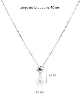 Colgante Y Dije Mayfer Joyería nupcial de plata P 925