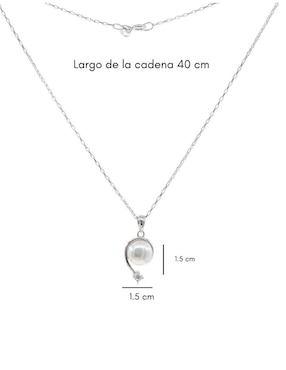 Colgante Y Dije Mayfer Joyería nupcial de plata P 925