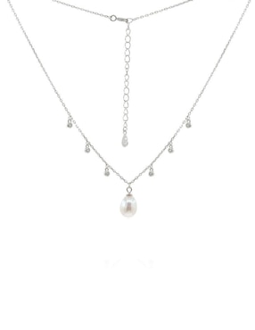 Colgante Y Dije de gota Mayfer Joyería nupcial de plata P 925