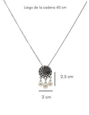 Colgante Y Dije Mayfer Joyería nupcial de plata P 925