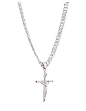 Collar con dije de cruz Crixus Joyeria de plata P 925