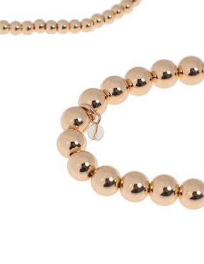 Set pulsera Napier Basic Gold con acabado brillante