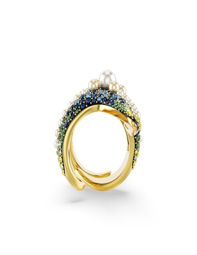Anillo con gema de estrella Swarovski Idyllia brillante