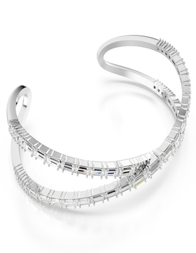 Brazalete Swarovski con acabado brillante
