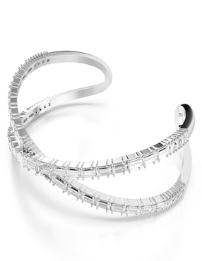 Brazalete Swarovski con acabado brillante