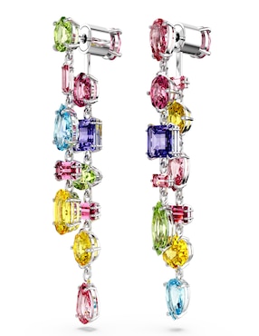 Aretes Swarovski con acabado brillante