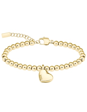 Brazalete Boss Honey Heart Beads con acabado brillante