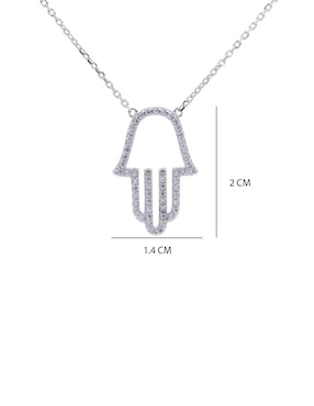 Collar de mano Oro Angelus de plata P 925
