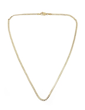 Cadena de eslabones Moon de oro laminado 10 K