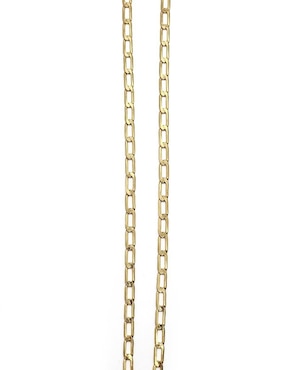 Cadena de eslabones Moon de oro laminado 10 K