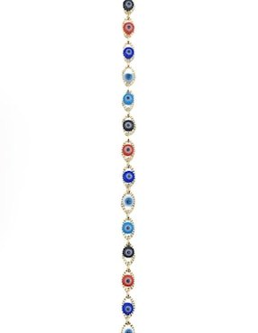 Pulsera Moon de oro laminado 8 K Turco con acabado brillante