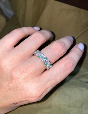 Anillo Gladkova Joyería P 925 de plata zirconia brillante