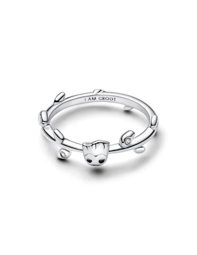 Anillo Pandora Marvel x Groot P 925 de plata brillante