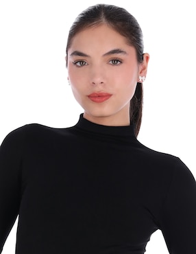 Aretes de moño Napier Basic Metal Ears M2 con acabado brillante